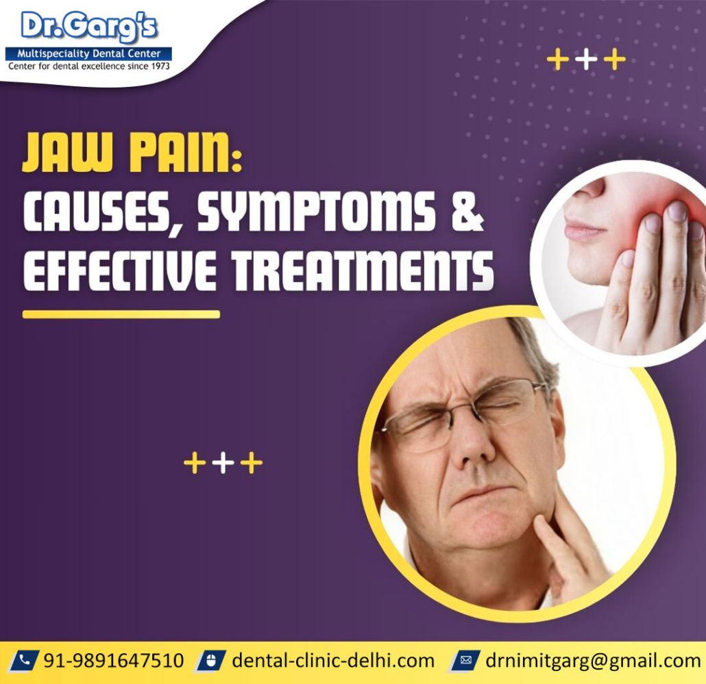 Jaw Pain: causes, symptoms & effective treatments